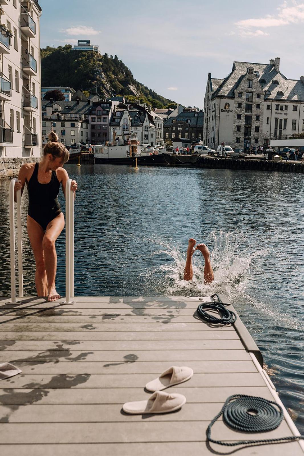 Hotel Brosundet Ålesund Exteriér fotografie